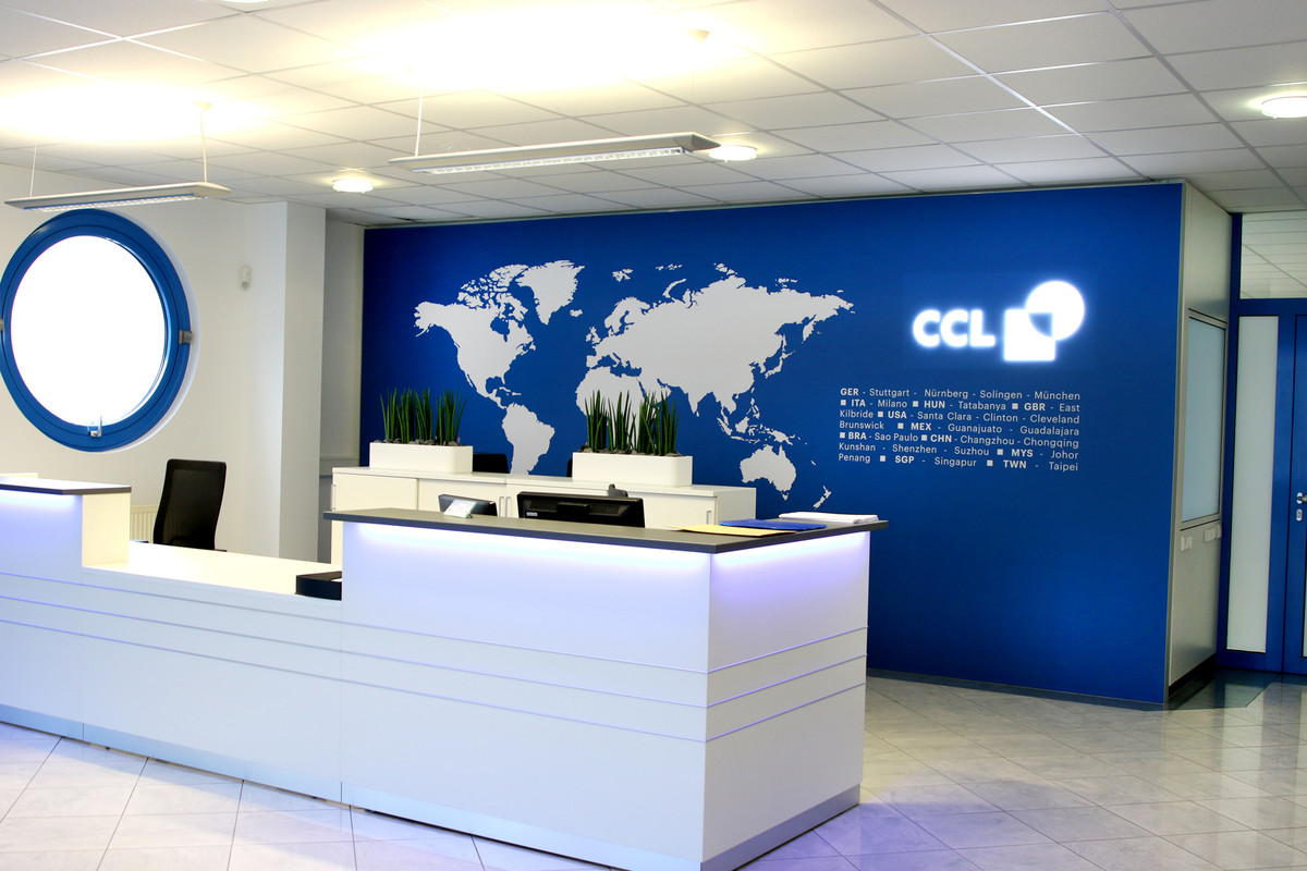 CCL Design Stuttgart Building Reception